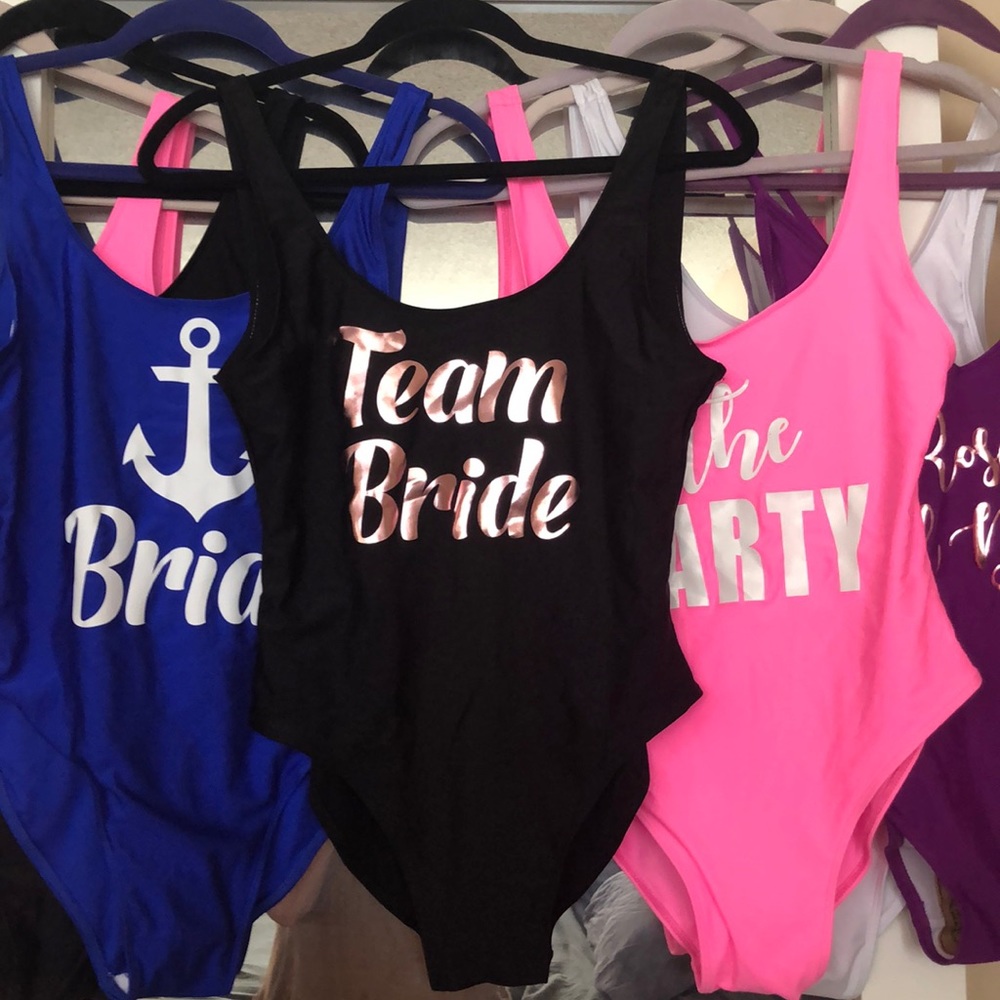 SUMMER 🤩 SALE 
Bachelor Team Bride Monokini
